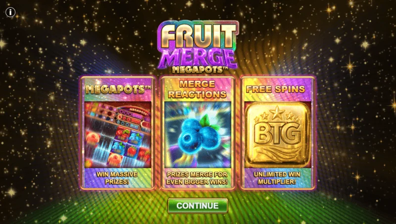 Fruit Merge Megapots - Bonusspiel mit Megapot Coin